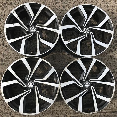 Vw Clubsport 19 Inch Alloy Wheels Caddy Van Passat Golf Alloys Rims