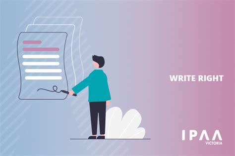 write  ipaa victoria