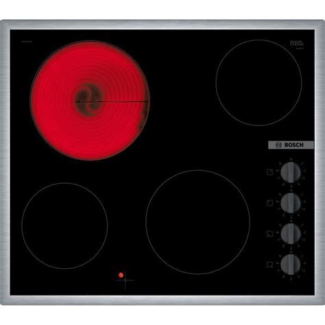 Bosch Serie Pke Ca E Hob Black Stainless Steel Built In Cm Zone