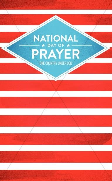 National Day Of Prayer Christian Bulletin Sharefaith Media