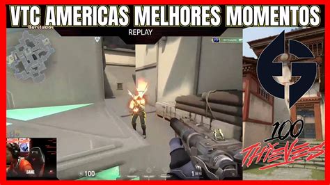 VCT EG Vs 100T Melhores Momentos Mapa 1 VCT Americas 2023 S2D3 Evil