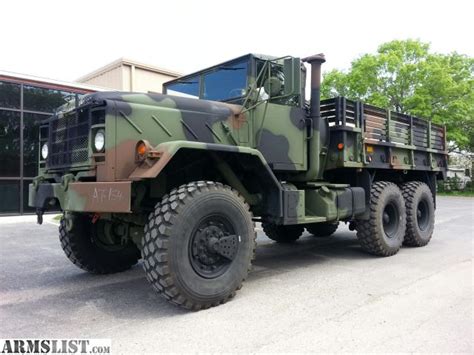 Armslist For Sale 1992 Bmy Harsco M923a2 5 Ton 6x6 Military Cargo Truck