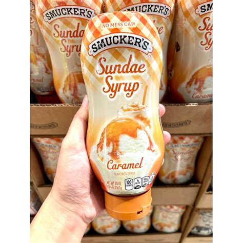 Smuckers Caramelchocolate Sundae Syrup 567g Shopee Philippines