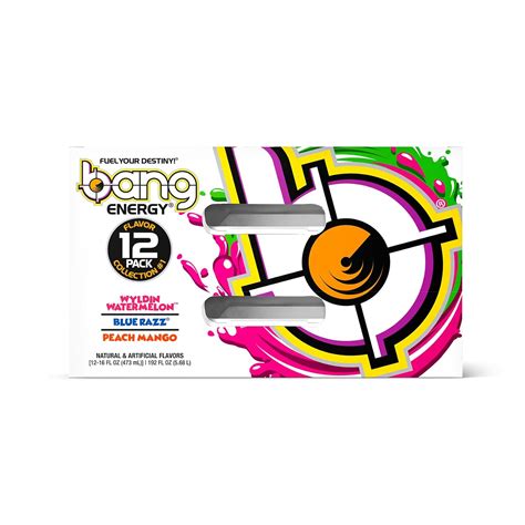 Bang Energy Paquete Variado De Sabores Sin Az Car Bebida