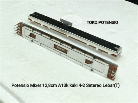 Jual POTENSIO MIXER POTENSIO GESER A10K KAKI 4 2 SETEREO LEBAR T Di