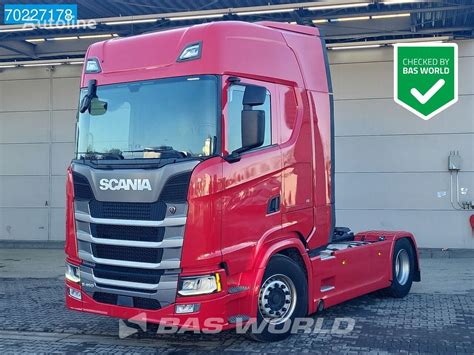 Ciągnik siodłowy Scania S450 4X2 Highline Retarder 2x Tanks Euro 6 na