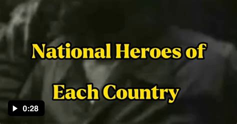 National Heroes Of Each Country 9gag