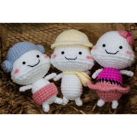 💥5 Quby Designs Available💥 Quby Crochet Arigurumi Handmade Cutie T