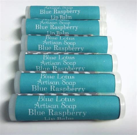 Blue Raspberry Lip Balm Moisturizing Handmade All Etsy Hong Kong