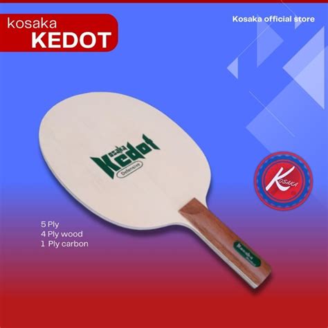 Jual Kosaka Kedot Difensive Kayu Bet Pingpong Tenis Meja Bertahan