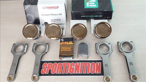 COMBO KIT IE Forged Rods And Wiseco Pistons 1 8T 20V VW AUDI