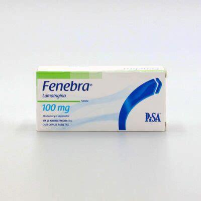 FENEBRA Tabletas 100 Mg Caja C 28 PiSA