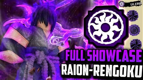 Showcase Raion Rengoku Nd Form Shindo Life Youtube