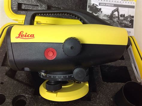 Leica Sprinter M Digital Level Precision Geosystems Inc