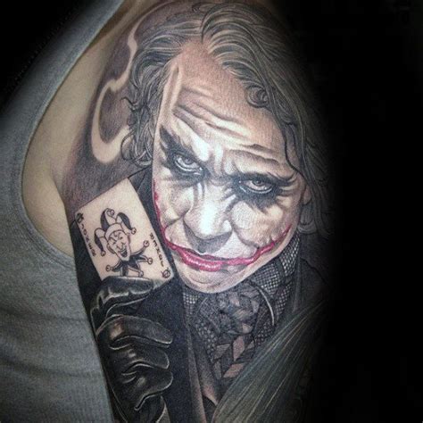 101 Joker Tattoo Designs For Men Incl Legs Backs Sleeves Etc