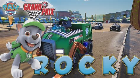 Paw Patrol Grand Prix Rocky Adventure Racing Full Gameplay Hard