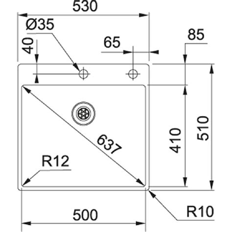 Pomivalno Korito FRANKE BXX 210 50 A BOX Opremacenter