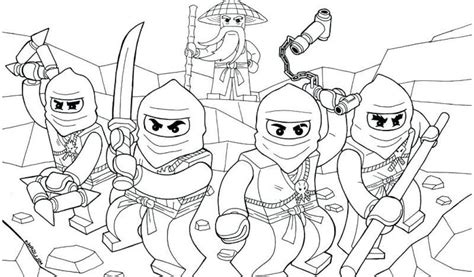 Ninja Coloring Page