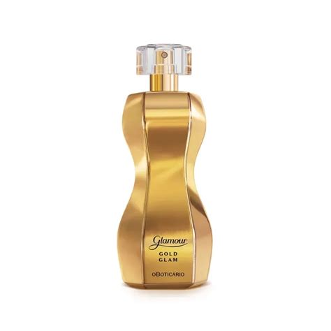 Perfume Glamour Gold Glam Desodorante Col Nia Feminino Ml O Botic Rio