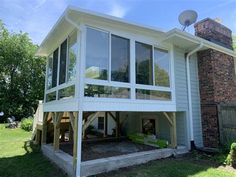 Plainfield, IL Second Story Sunroom Addition 2021 | Veteran Owned Local