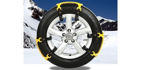 Easy To Install Snow Tire Chains