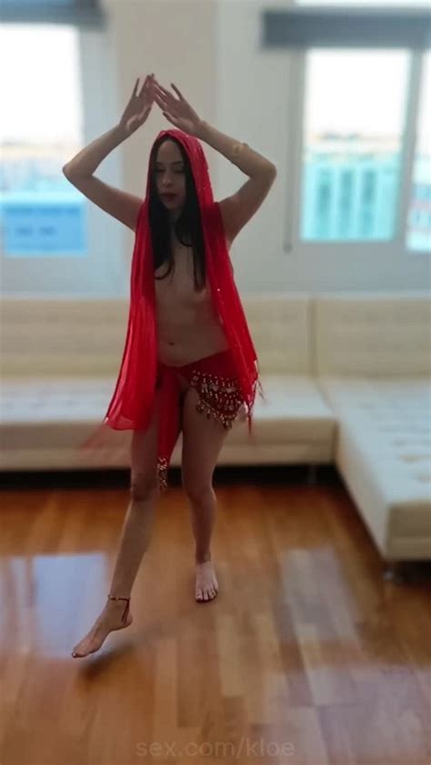 Kloe Do You Like My Bellydance 😘 Teen Tits Topless Ass