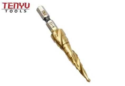 Titanium Step Drill Bit Metric Size Unibit Cone Drill Bit