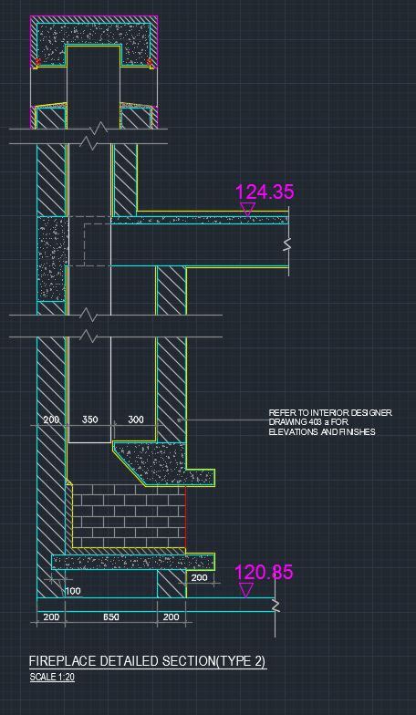 Fireplace Details Cad Files Dwg Files Plans And Details