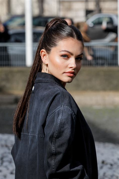 Photo Thylane Blondeau Arriv Es Au D Fil Miu Miu Collection Pr T