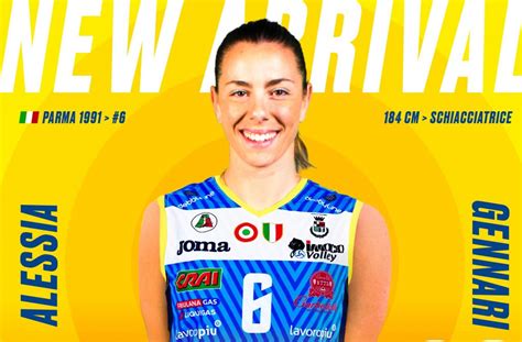 Lazzurra Alessia Gennari è una nuova Pantera Lega Pallavolo Serie A