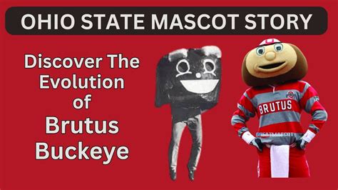 The Evolution Of Ohio State Mascot Brutus Buckeye Youtube