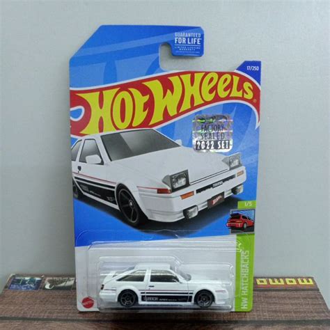 PUTIH Hotwheels Toyota Ae86 Sprinter Trueno White Fs Shopee Malaysia