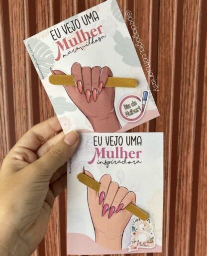 Arquivo Cart O Lixa De Unha Dia Da Mulher Educa Market