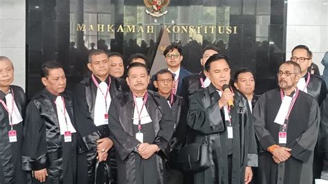 Tim Hukum Prabowo Yakin Permohonan Kubu Paslon Dan Soal