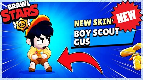 NOUL SKIN Pe GUS De Pe BRAWL STARS YouTube