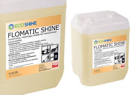 ECO SHINE FLOMATIC SHINE 5L Koncentrat Płyn do mycia podłóg maszynowego