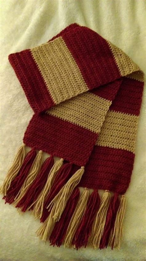 Pin By Guadalupe Gutierrez On Bufandas Scarf Crochet Pattern Harry