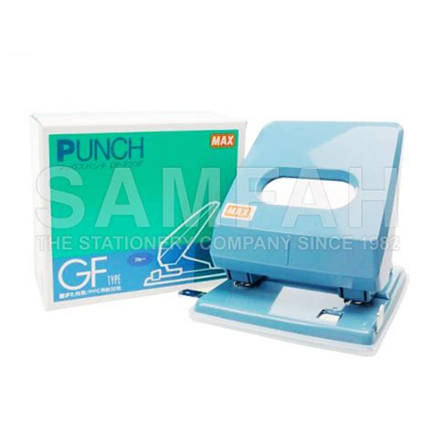 Max Dp F2gf 2 Hole Punch Blue Samfah