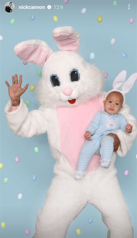 Reactions As Nick Cannon Wears Bunny Costume To Visit All His Kids And