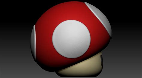 Free STL file Mushroom Mario・3D printable model to download・Cults