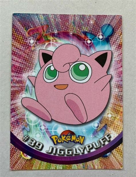 Pokémon Topps TV Animation Jigglypuff 39 eBay