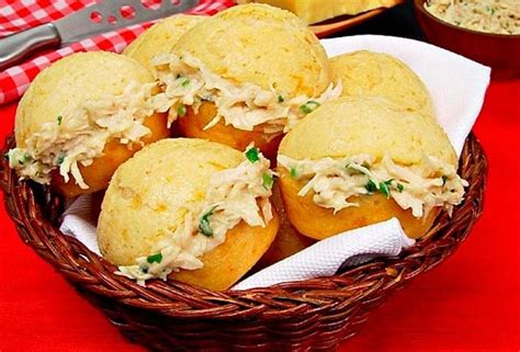 P O De Queijo Recheado Frango Receitas Maravilhosas