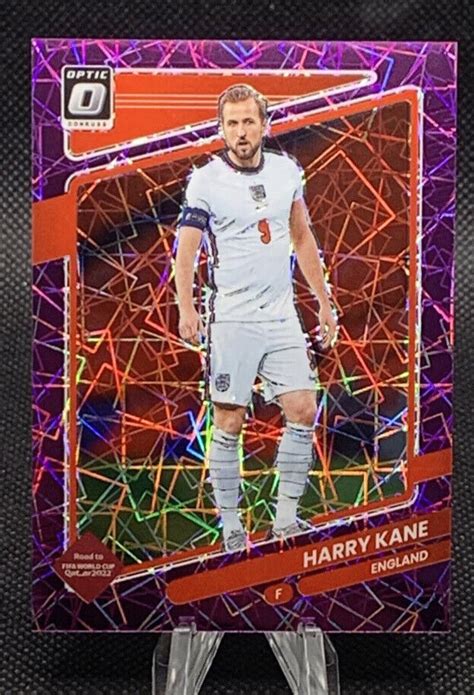 Harry Kane 2021 Donruss 46 Optic Purple Velocity 99 Price Guide