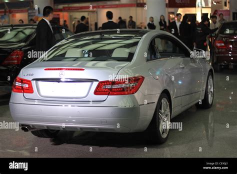 Mercedes E200 Coupe Stock Photo - Alamy