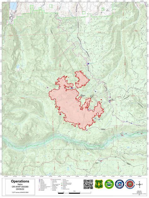 Orwwf Nebo Fire Incident Maps Inciweb