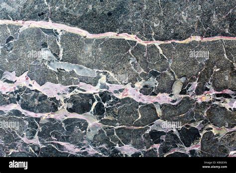 Natural Of Dark Gray Marble Pattern For Design Stock Photo Alamy