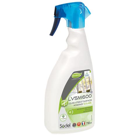 LVSM600 LIQUIDE VITRES ET SURFACES MODERNES ECOLOGIQUE 750ML MBHPG