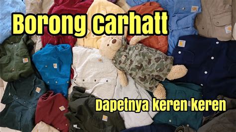 UNBOXING BORONG KEMEJA CARHARTT CARHARTTREVIEW YouTube