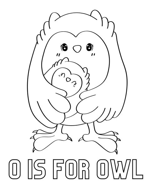 Printable Owl Coloring Pages - prntbl.concejomunicipaldechinu.gov.co