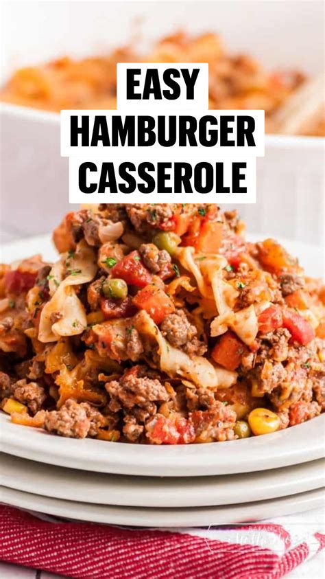 Easy Hamburger Casserole Artofit